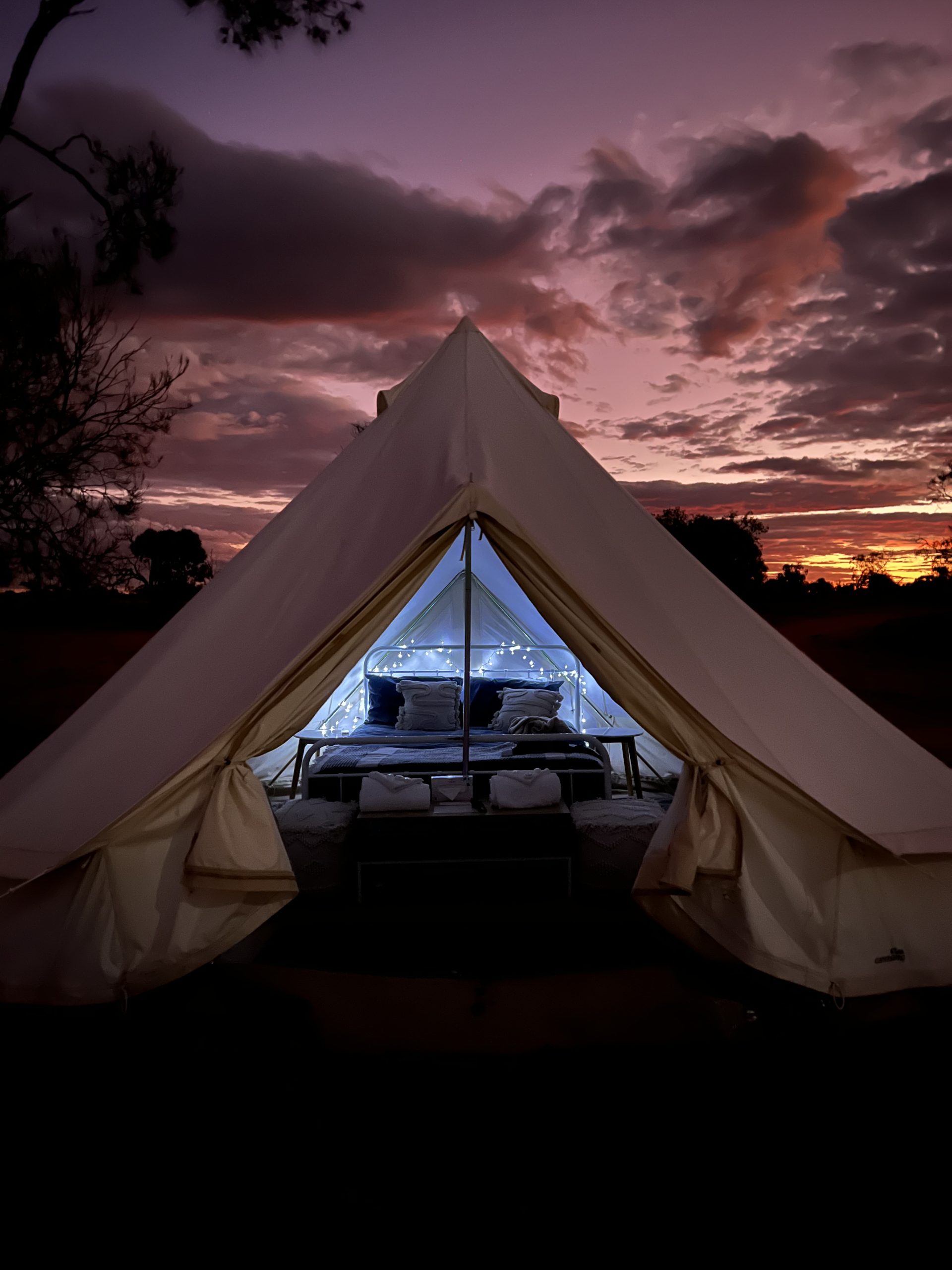Glamping Setting