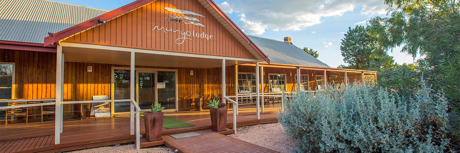 Mungo Lodge Entrance