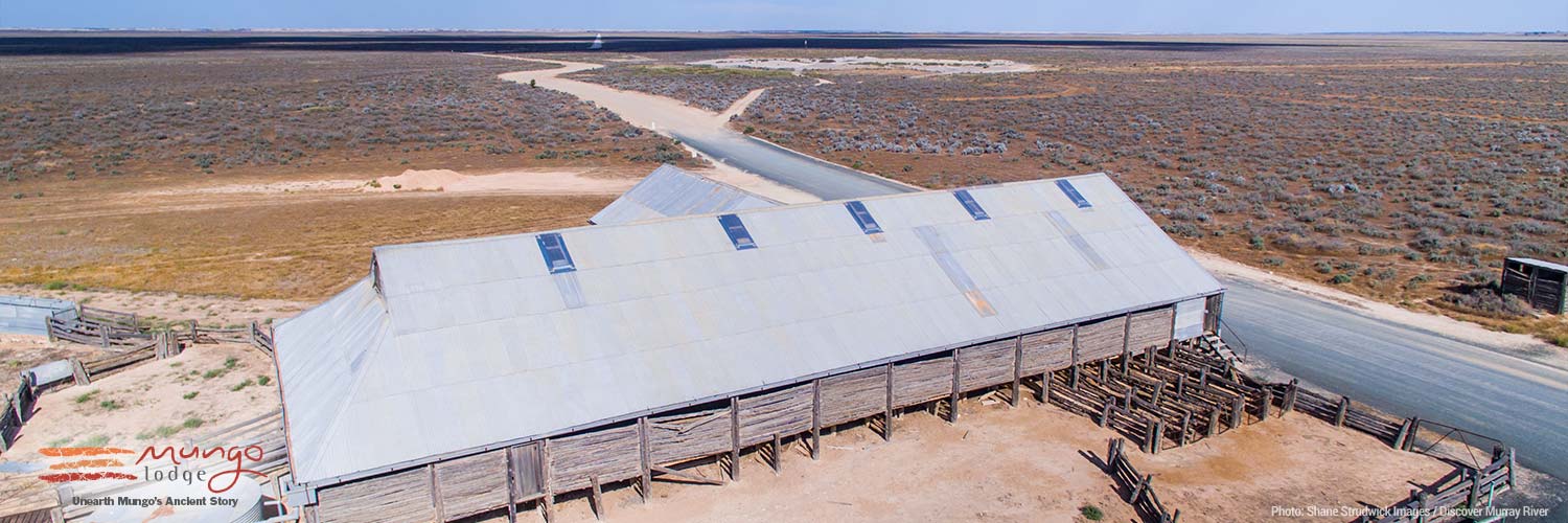 Mungo National Park Woolshed / Shane Strudwick Images / Discover Murray River