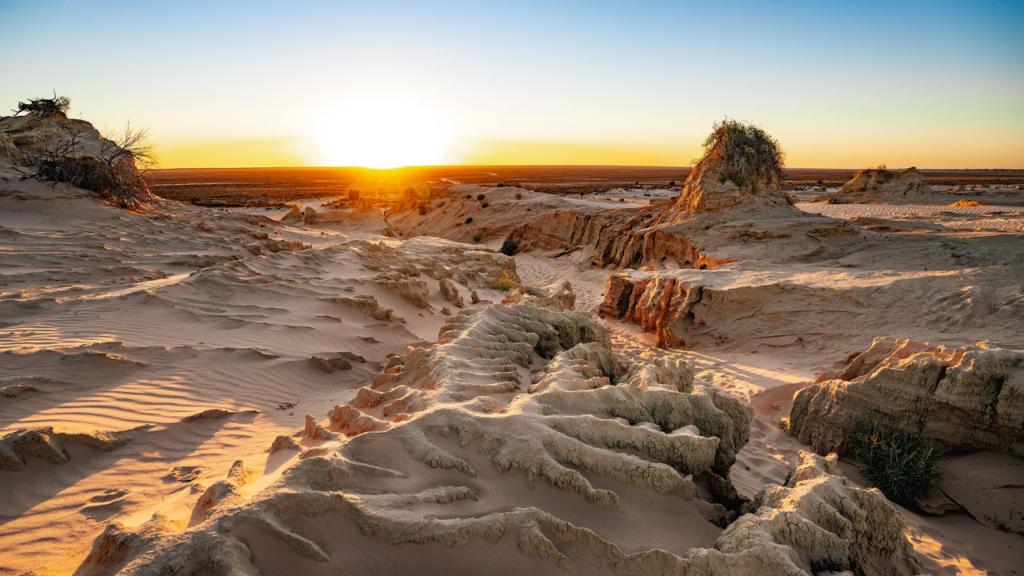 A Journey Into the Ancient Mungo National Park Australia